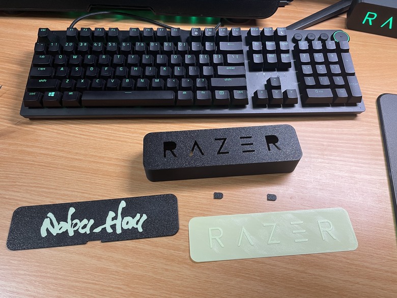 點我看大圖 為了 Razer Chroma 能付出多少的愛 - Razer Chroma ARGB 控制器與自製 Chroma 信仰裝飾燈