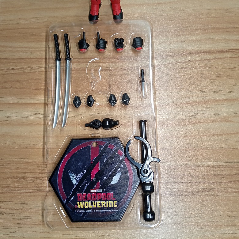 【開箱】ZD TOYS 中動玩具 死侍與金鋼狼-死侍 Deadpool 1/10