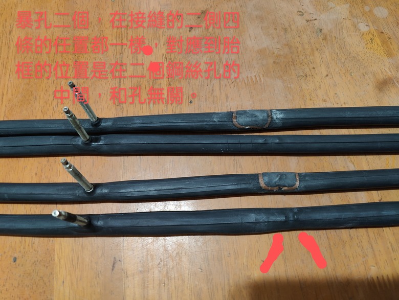 建大公路車內胎品質與連續爆胎使用記錄