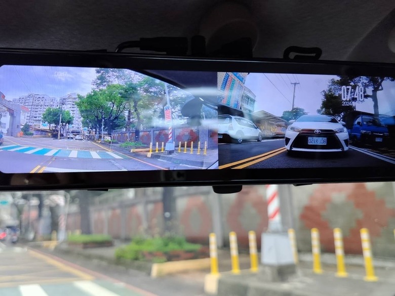 【開箱】PAIPAI A550D 後視鏡型行車記錄器