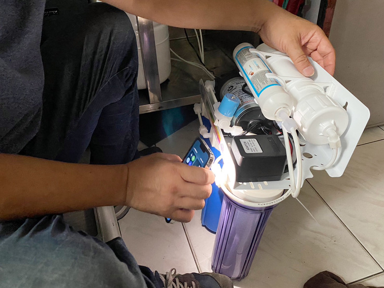 【安裝分享】廚下機械式冷熱二溫飲水機