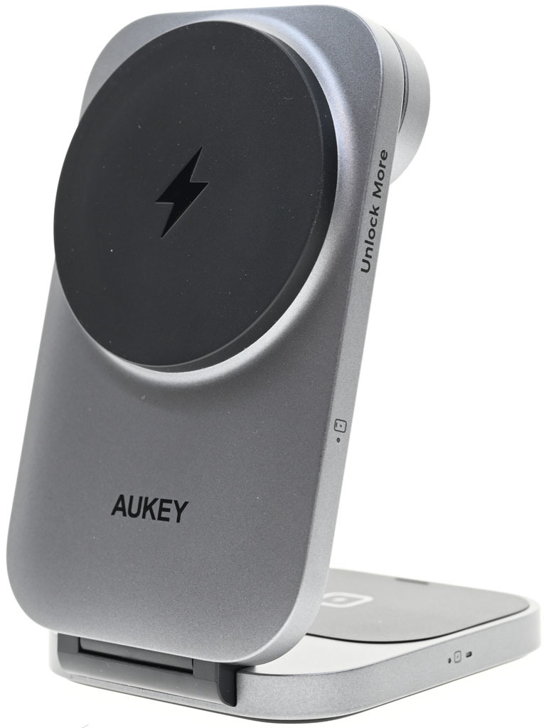 AUKEY MagFusion Z Qi2三合一磁吸折疊式旅行無線充電盤開箱