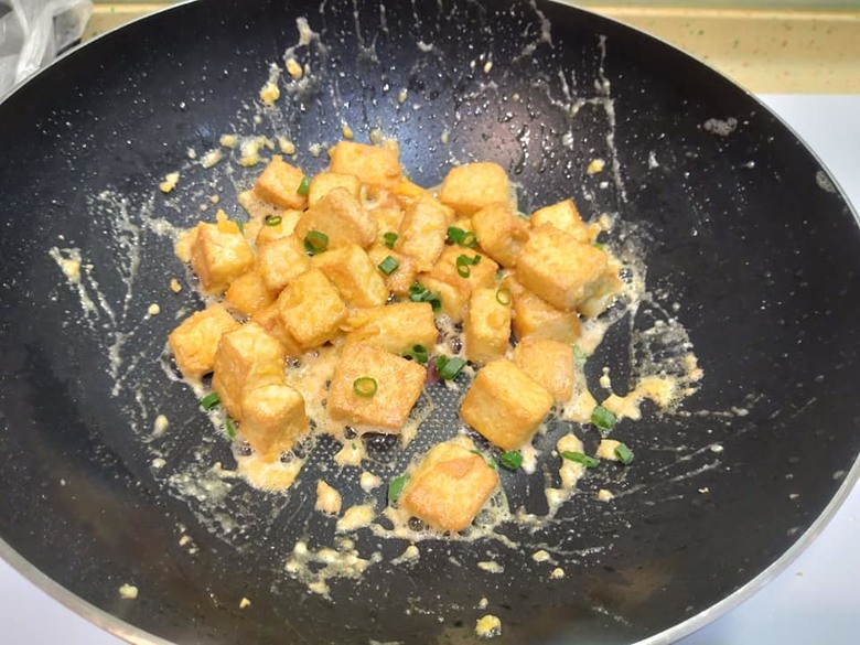 有求必應料理許願池:金沙豆腐