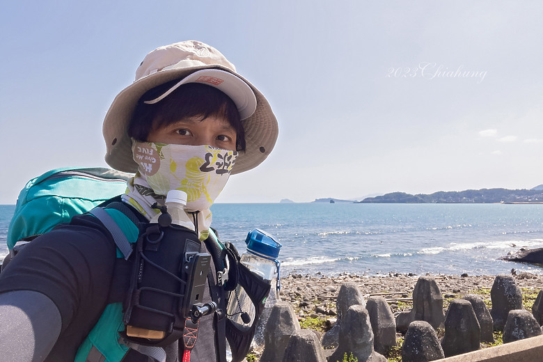 徒步環島 (二十六) Day41 天氣好之下的北海岸 風景實在是美麗