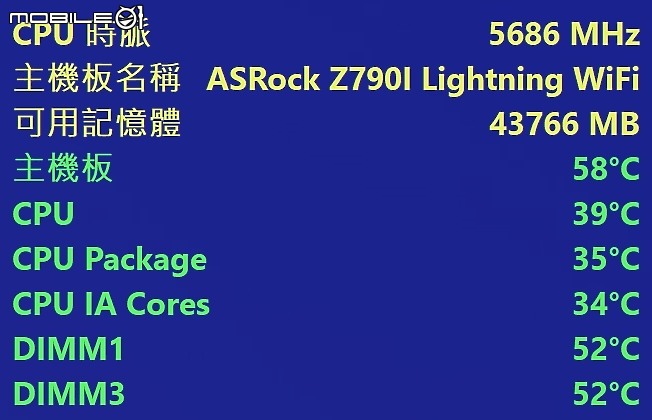 點我看大圖 Z790 末代 ITX 超頻小鋼炮 Z790I Lightning 開箱