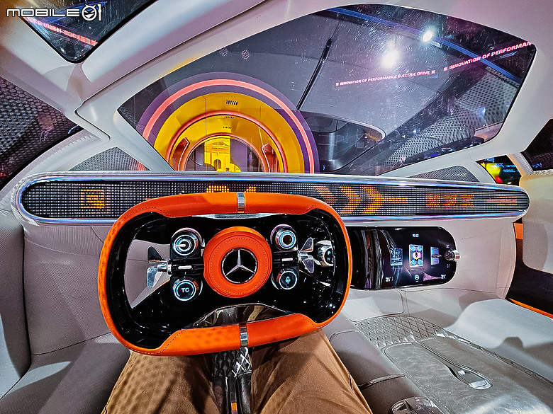 坐進概念車的奇幻體驗！與Mercedes-Benz Vision One-Eleven的近距離接觸！