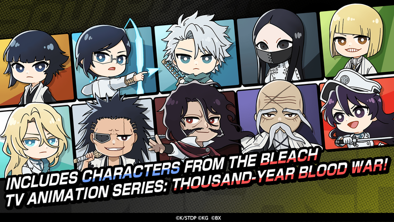 《BLEACH Soul Puzzle》 9月24日 全球上市 電視動畫 少年Jump漫畫《BLEACH 死神》推出首款三消益智遊戲 | 經典場景 熟悉的角色 化身為可愛的迷你尺寸陸續登場