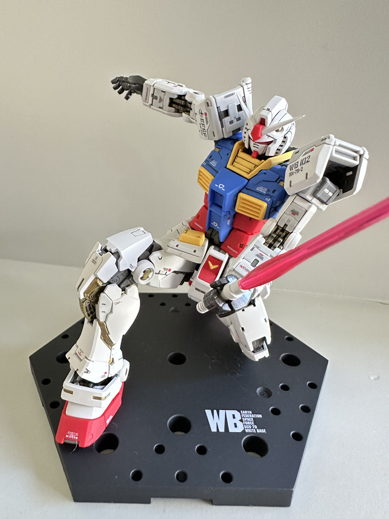 「再忙也要組模型」-RG RX-78-2 2.0 製作分享