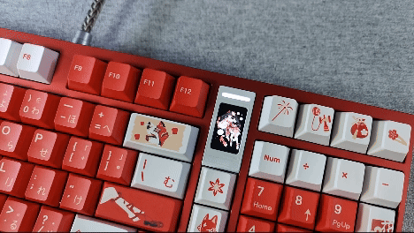 來自花火的歡愉~Qwertykeys QK100 全鋁合金客製化機械鍵盤套件 組裝紀錄一
