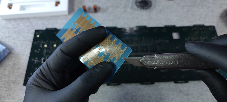 來自花火的歡愉~Qwertykeys QK100 全鋁合金客製化機械鍵盤套件 組裝紀錄一
