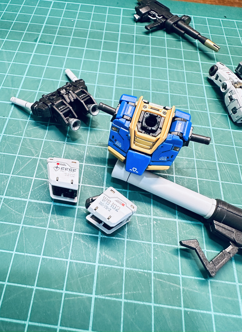 「再忙也要組模型」-RG RX-78-2 2.0 製作分享