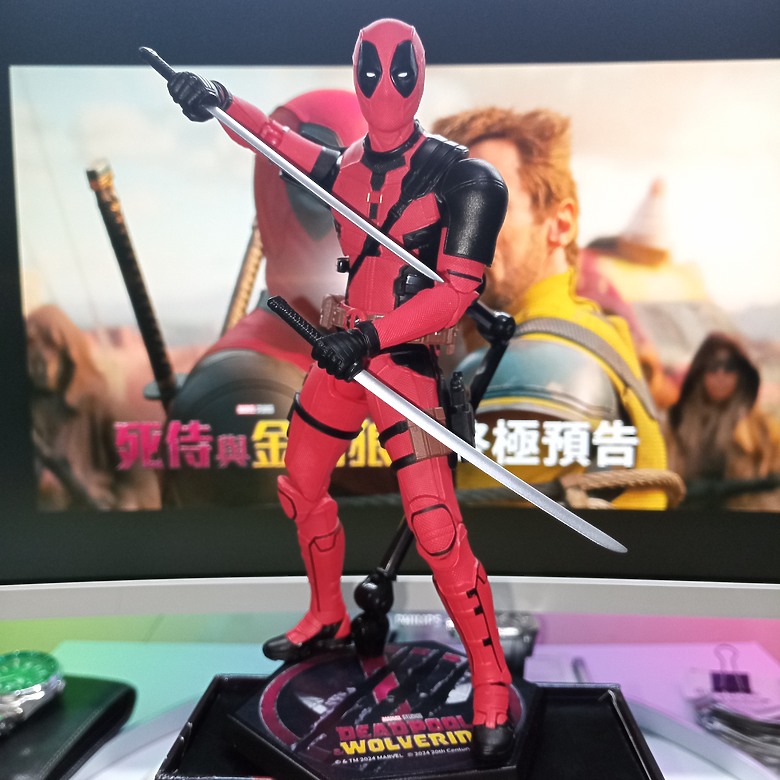 【開箱】ZD TOYS 中動玩具 死侍與金鋼狼-死侍 Deadpool 1/10