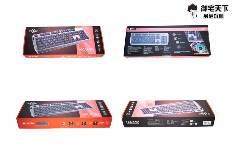 開箱｜【FOXXRAY 狐鐳】FXR-HKM-91 闇夜 RGB 智慧旋鈕機械鍵盤 - 內建多功能智慧旋鈕，無論是遊戲、工作都適用之作！
