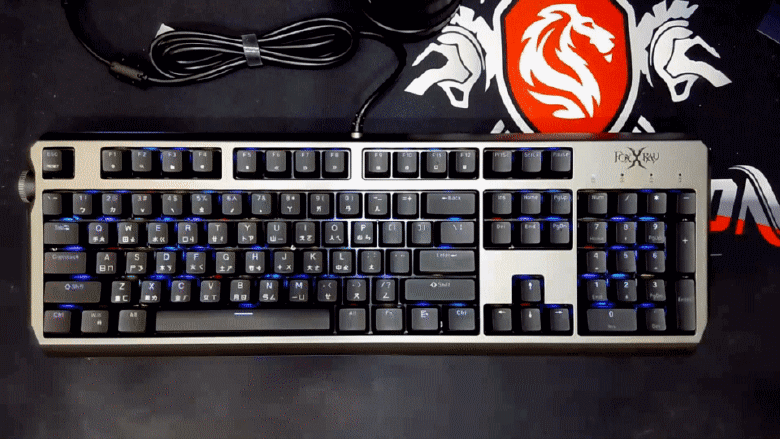 開箱｜【FOXXRAY 狐鐳】FXR-HKM-91 闇夜 RGB 智慧旋鈕機械鍵盤 - 內建多功能智慧旋鈕，無論是遊戲、工作都適用之作！