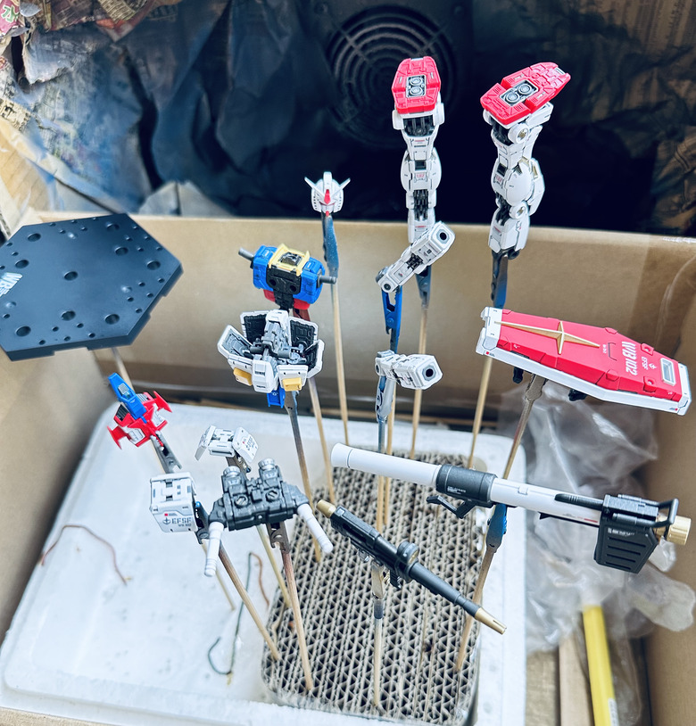 「再忙也要組模型」-RG RX-78-2 2.0 製作分享