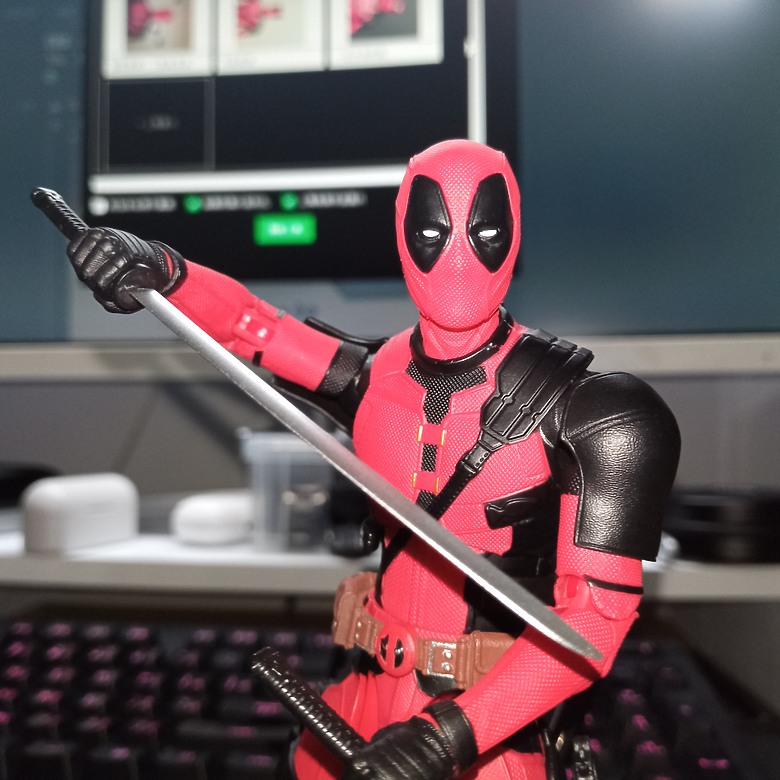 【開箱】ZD TOYS 中動玩具 死侍與金鋼狼-死侍 Deadpool 1/10