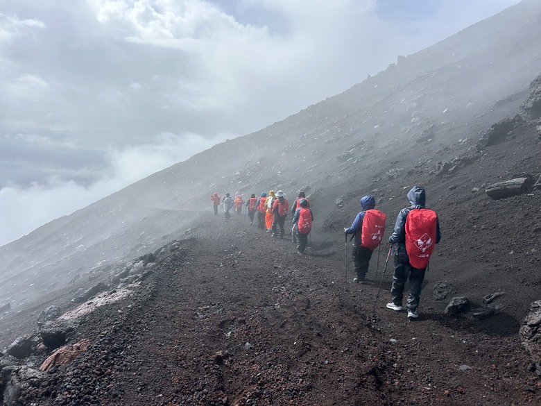挑戰「珊珊」來遲的富士山登頂全紀錄( 下集 )