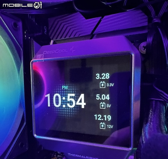 點我看大圖 內建陀螺儀 DEEPCOOL 九州風神 MYSTIQUE 360 ARGB