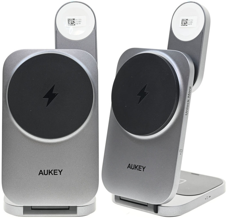 AUKEY MagFusion Z Qi2三合一磁吸折疊式旅行無線充電盤開箱