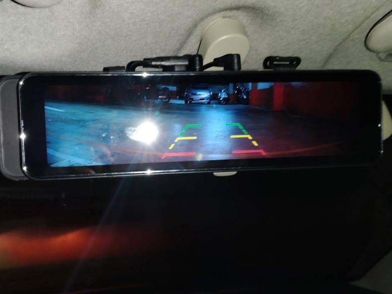 【開箱】PAIPAI A550D 後視鏡型行車記錄器