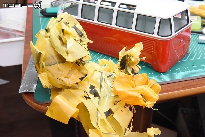 [模型製作記] 福斯麵包車 1/24