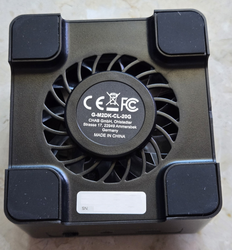 【開箱簡測】GRAUGEAR USB3.2 Gen2x2 2NVMe SSD Clone Station 效能簡測 (圖多)