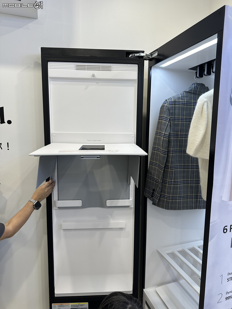 【現場體驗】LG Styler 蒸氣電子衣櫥第二代，內建高壓蒸氣掛燙機，AI護理衣物