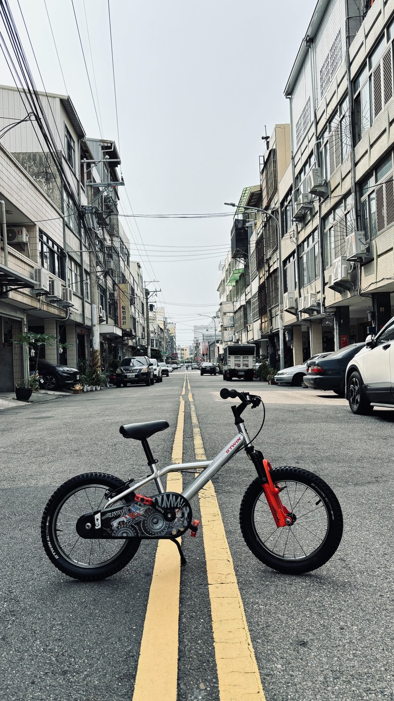 迪卡儂16吋輪徑童車整理