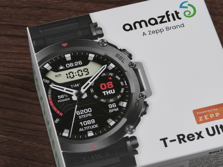 Amazfit T-Rex Ultra 2024/10/17開箱小三鐵測試