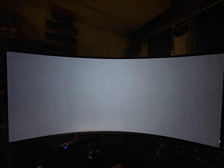 LG 34GS95QE-B woled 有直紋正常嗎？