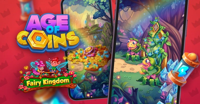 《Age Of Coins: Master Of Spins》 硬幣時代：旋轉大師 美式卡通風格 旋轉輪盤 贏得金幣 穿越各種歷史古文明王國 | 擲骰子 賺金幣 打造令人驚豔的王國 收藏最豐盛的戰利品