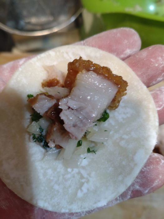 餘興節目~虎皮五花肉與冰晶煎餃的相遇