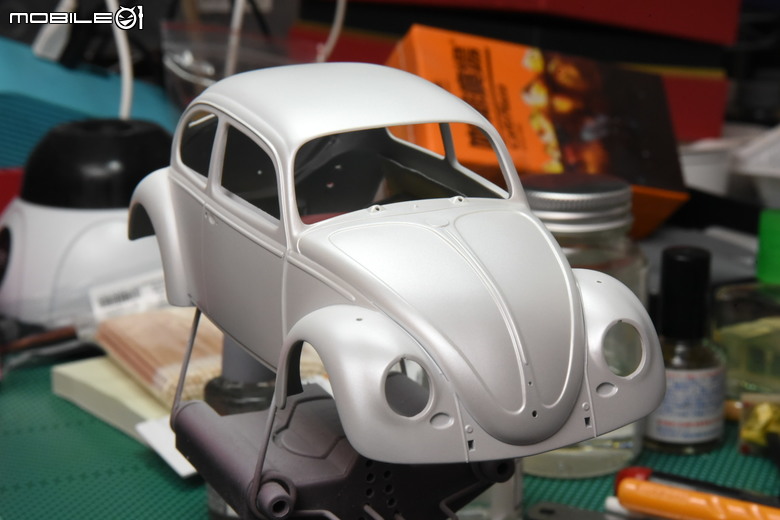 [模型製作記] 福斯金龜車 1/24