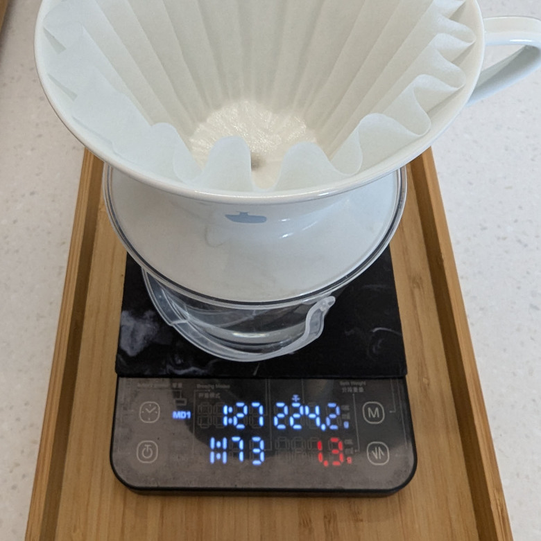 我說:這帶把濾杯是公的 -- Hario FLOW Dripper Tritan版