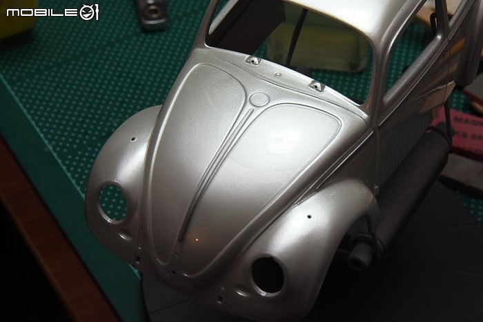 [模型製作記] 福斯金龜車 1/24