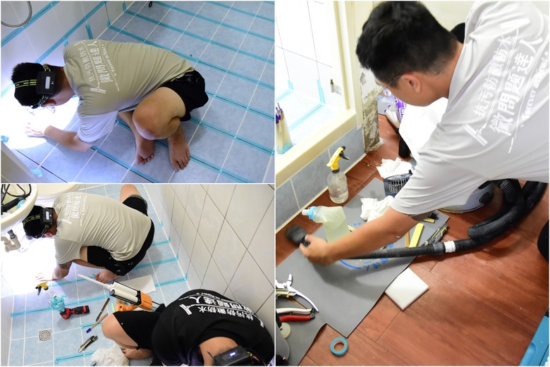 老屋廁所終於解決磁磚縫隙滲水黴菌問題!