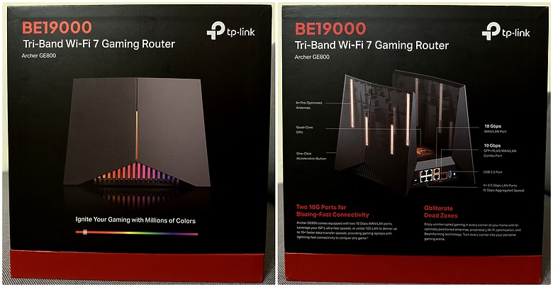 點我看大圖 電競玩家的路由器首選!TP-Link Archer GE800 Wi-Fi 7 電競路由器開箱評測