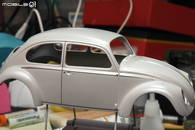 [模型製作記] 福斯金龜車 1/24