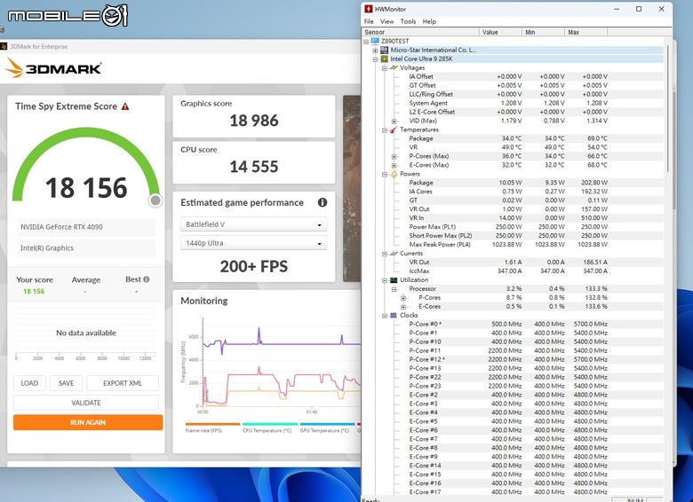 Intel Core Ultra 9 285K 處理器效能實測 多核心效能猛進但仍需軟體更新的轉身之作