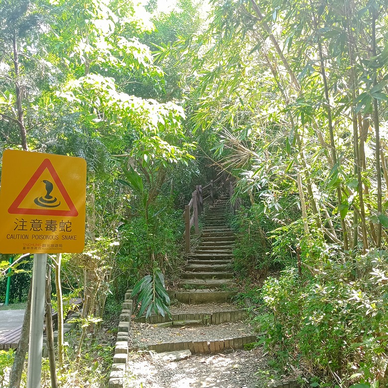 潭子新田登山步道能順便踩點旁邊的小百岳「聚興山」，生意盎然適合全家大小的綠色步道，帶你全部走一趟