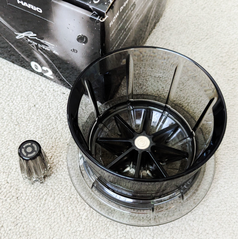 我說:這帶把濾杯是公的 -- Hario FLOW Dripper Tritan版