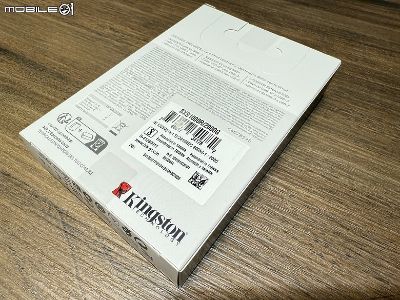 數位時代必備的隨身部品！Kingston XS1000 2TB 外接SSD硬碟 真實測試！