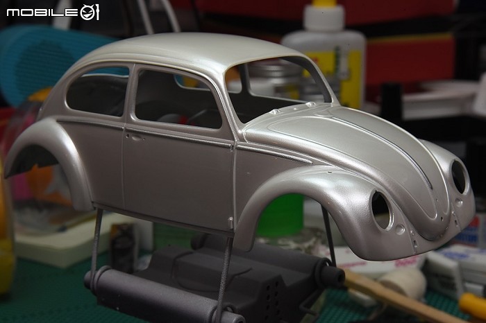 [模型製作記] 福斯金龜車 1/24