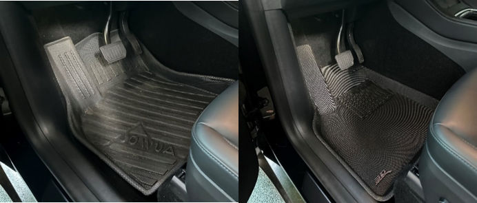 點我看大圖 【分享】Tesla MY LR~我還是換了新的3D卡固腳踏墊