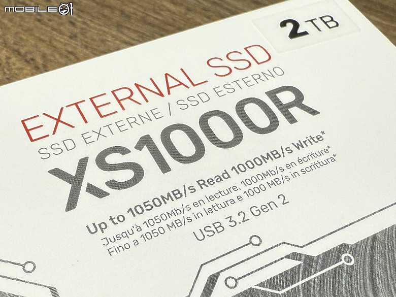 數位時代必備的隨身部品！Kingston XS1000 2TB 外接SSD硬碟 真實測試！