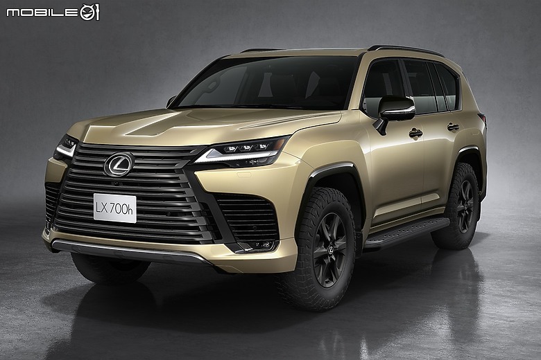 【海外新訊】2025年式Lexus LX搶先亮相，追加Overtrail版本、全新「700h」渦輪油電動力！