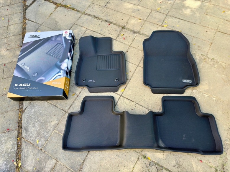 3D卡固立體汽車踏墊開箱+心得分享