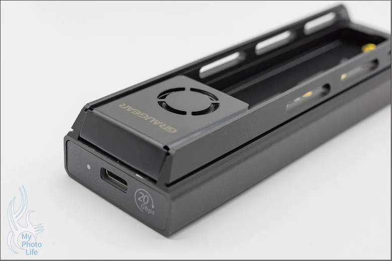 GRAUGEAR G-M205-20G-F USB 3.2 Gen2x2 20Gbps M.2外接盒 硬碟外接座．開箱測試