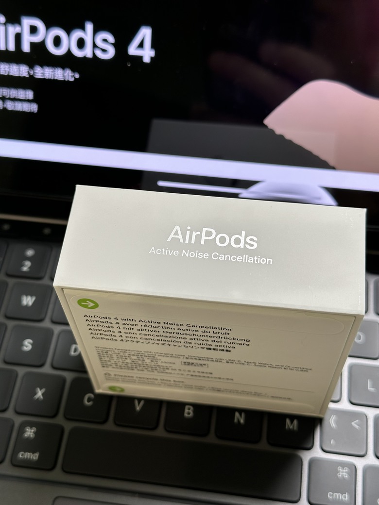 [簡單開箱] AirPods 4 ANC 降噪版本