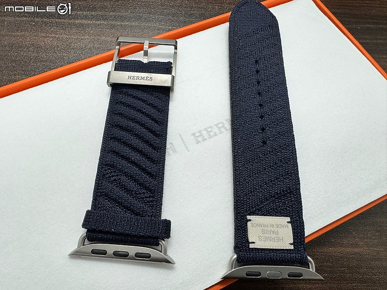 [開箱上手] Apple Watch Ultra 2 Black + Hermès - 49mm Bleu Nuit En Mer